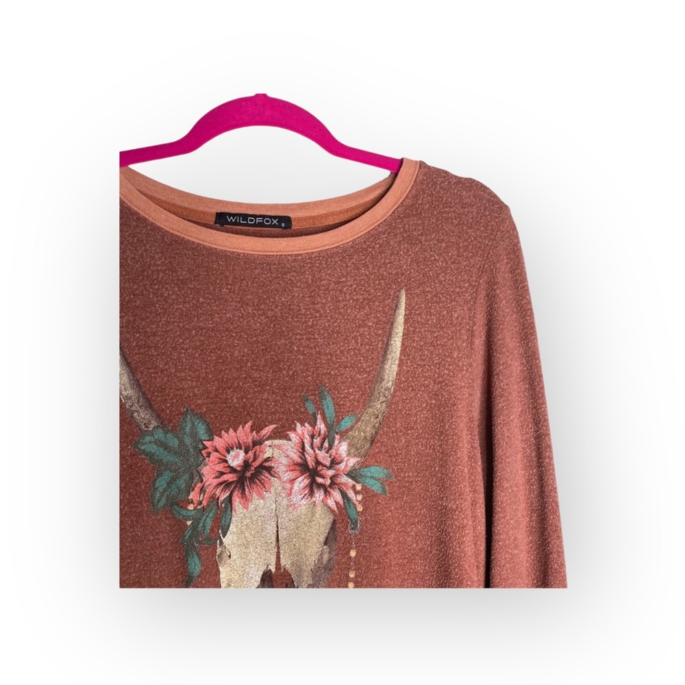 HTF: OG Wildfox ☻ Desert Dahlia Baggy Beach Jumper ☻ ︎BBJ Sweatshirt ☻ Fox Fur - Picture 7 of 16